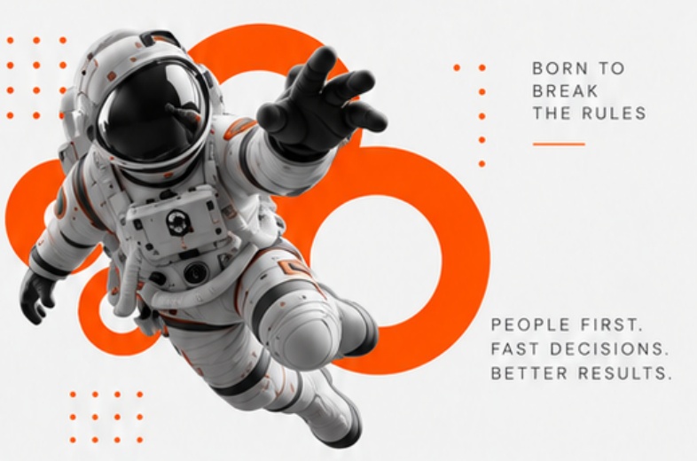 Astronauta de Expertia Media y universo de marcas