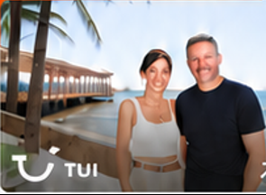 Campaña de TUI mostrada en la portada de Expertia Media