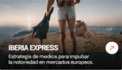 Iberia Express. Estrategia de medios para mercados europeos.